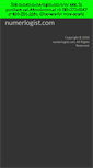 Mobile Screenshot of numerlogist.com